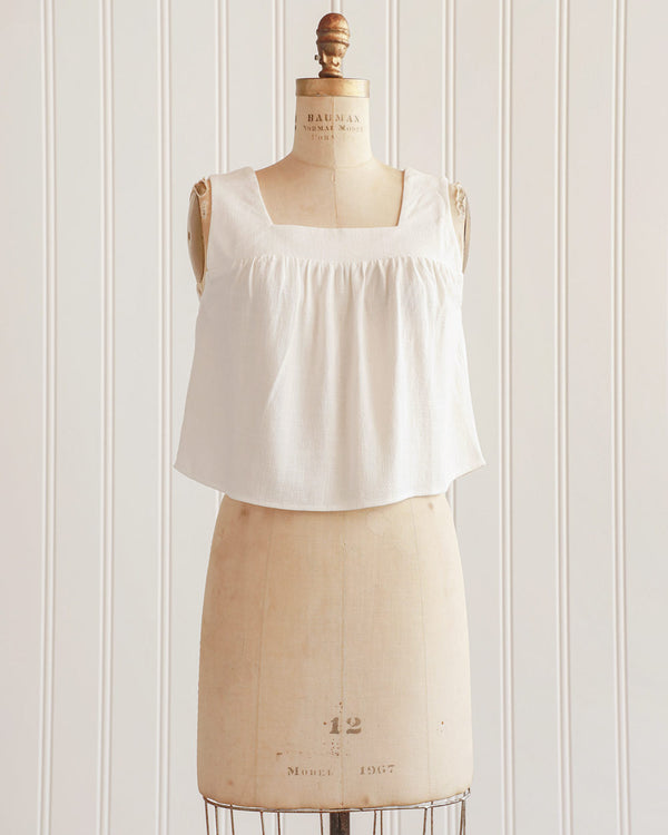 Matter of Fact Top - White
